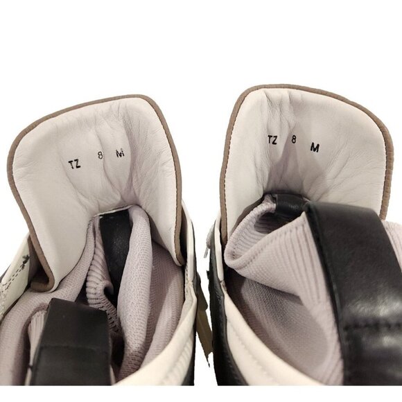 Salvatore Ferragamo Marvelous Borg Leather Sock Sneakers 8 M 41 Men’s New - Picture 7 of 15